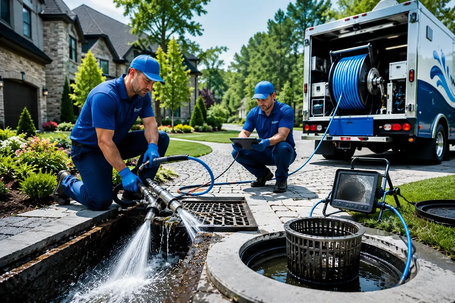 Local outdoor drain cleaning professionals in Delano, MN
